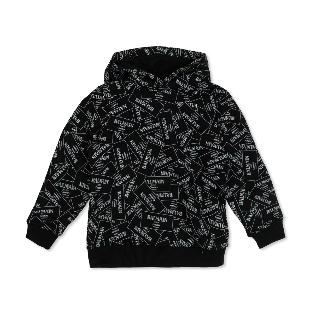 Balmain Kids Sweatshirt featuring logo available at Lestyle Boutique Melbourne