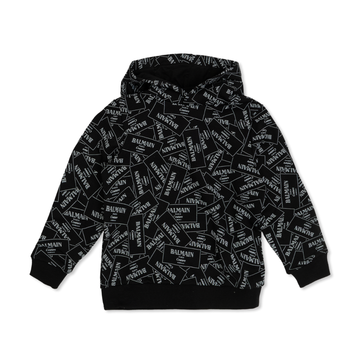 Balmain Kids Sweatshirt featuring logo available at Lestyle Boutique Melbourne