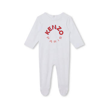KENZO ONESIE featuring arch logo print available at Lestyle Boutique Melbourne