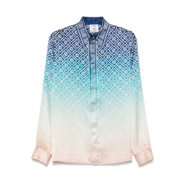 Casablanca gradient-effect shirt featuring gradient color transition available at Lestyle Boutique Melbourne
