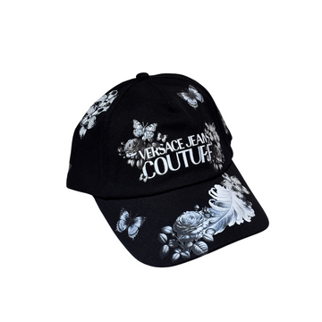 Versace Jeans Couture cap featuring floral and butterfly print available at Lestyle Boutique Melbourne