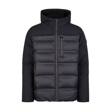 KARL LAGERFELD HOODED JACKET featuring puffer available at Lestyle Boutique Melbourne