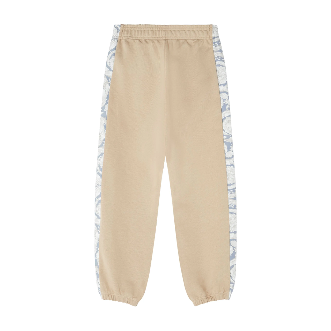 VERSACE KIDS TRACK TROUSERS featuring Barocco print side panels available at Lestyle Boutique Melbourne