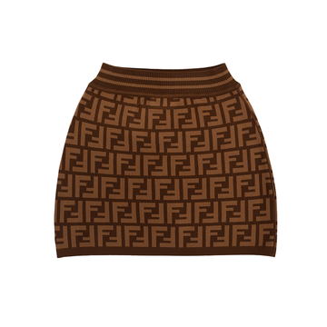Fendi Kids Skirt featuring logo available at Lestyle Boutique Melbourne