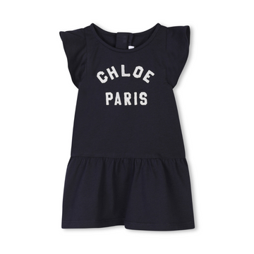 CHLOE KIDS DRESS featuring CHLOE PARIS embroidery available at Lestyle Boutique Melbourne
