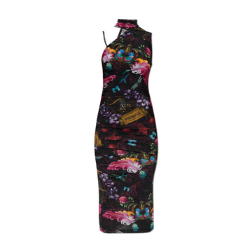 Versace Jeans Couture dress featuring colorful print available at Lestyle Boutique Melbourne