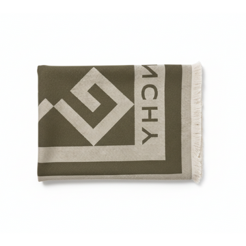 GIVENCHY SCARF featuring bold logo motif available at Lestyle Boutique Melbourne
