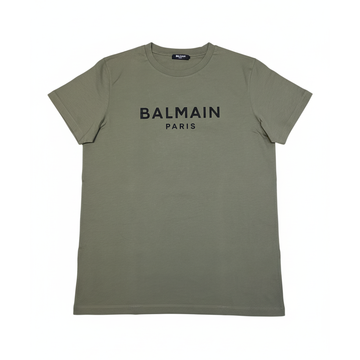 BALMAIN KIDS T-SHIRT featuring logo print available at Lestyle Boutique Melbourne