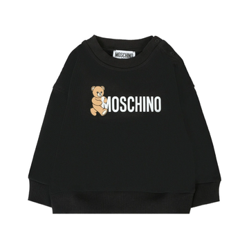 Moschino Kids teddy-print crew-neck sweatshirt featuring teddy bear print available at Lestyle Boutique Melbourne