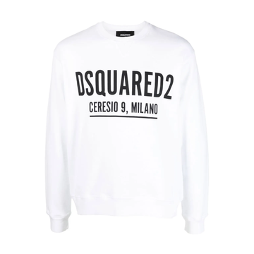 DSQUARED2 sweatshirt featuring logo graphic available at Lestyle Boutique Melbourne
