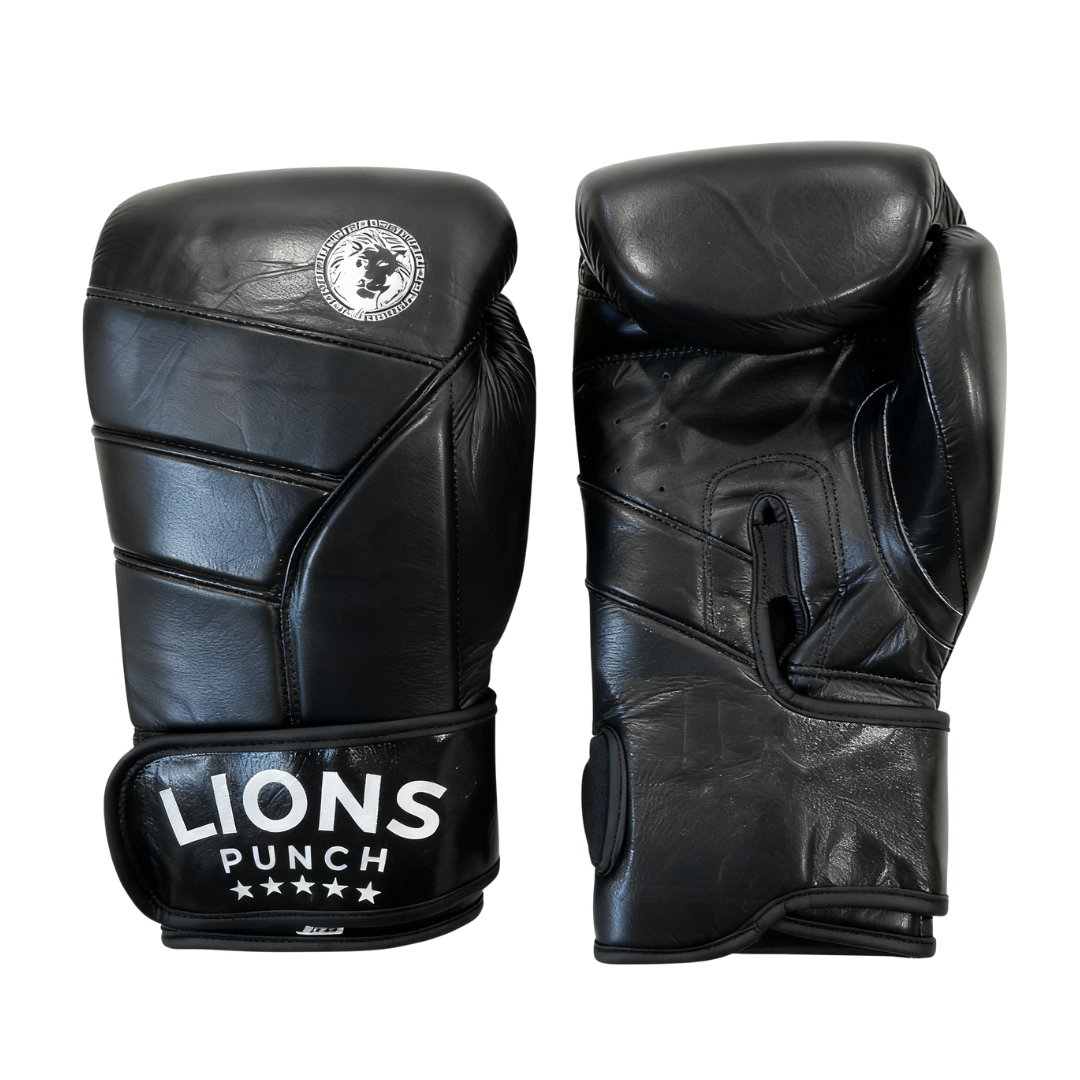 Lions Punch boxing gloves with secure wrist strap available at Lestyle Boutique Melbourne