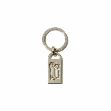 VERSACE KEYCHAIN featuring emblem pendant available at Lestyle Boutique Melbourne