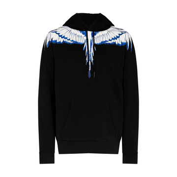 Marcelo Burlon Sweatshirt with wing graphic across chest available at Lestyle Boutique Melbourne