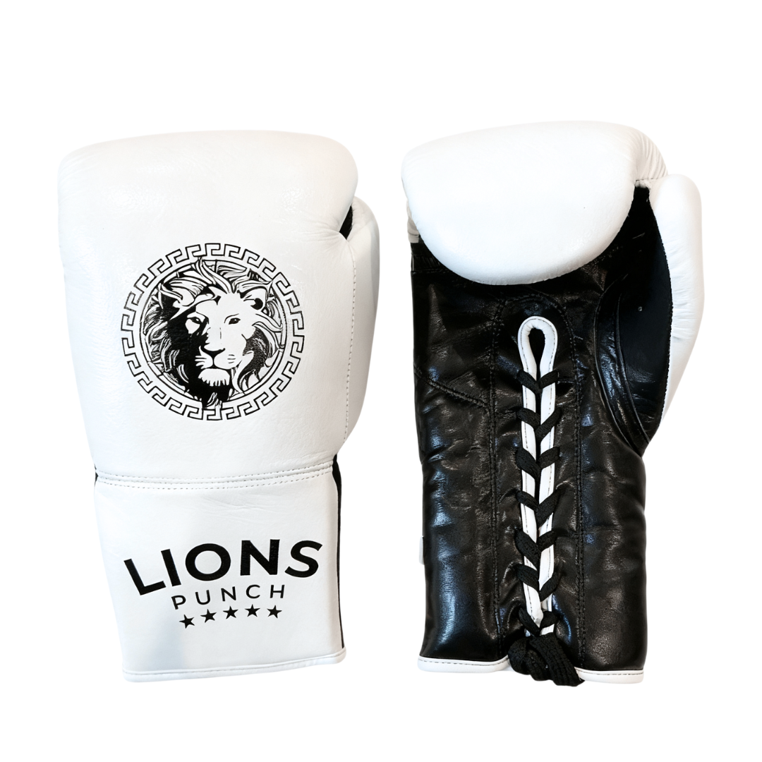 LIONS PUNCH boxing gloves featuring lion logo available at Lestyle Boutique Melbourne