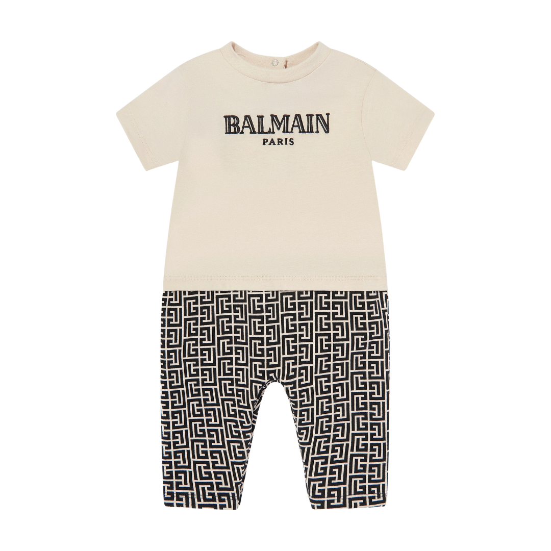 BALMAIN KIDS SET featuring BALMAIN PARIS logo tee available at Lestyle Boutique Melbourne