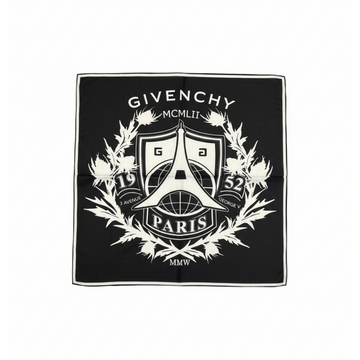 GIVENCHY KERCHIEF featuring crest logo print available at Lestyle Boutique Melbourne