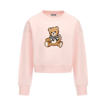 MOSCHINO KIDS SWEATSHIRT featuring teddy bear-print available at Lestyle Boutique Melbourne