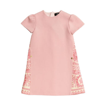 Versace Kids dress with floral-panel design available at Lestyle Boutique Melbourne