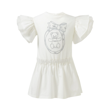 Fendi Kids Dress featuring teddy-print available at Lestyle Boutique Melbourne