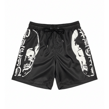PHILIPP PLEIN SHORTS featuring skull graphic available at Lestyle Boutique Melbourne