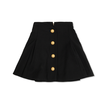 Balmain KIDS SKIRT featuring golden lion head buttons available at Lestyle Boutique Melbourne