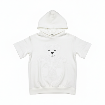 FENDI KIDS T-SHIRT featuring embossed teddy bear design available at Lestyle Boutique Melbourne
