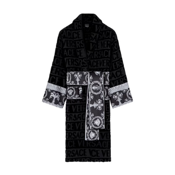 VERSACE I ♥ BAROQUE BATHROBE featuring allover Baroque motif available at Lestyle Boutique Melbourne