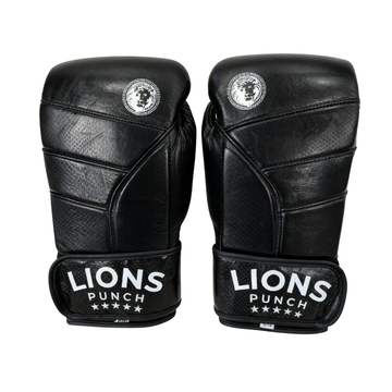 Lions Punch boxing gloves with secure wrist strap available at Lestyle Boutique Melbourne