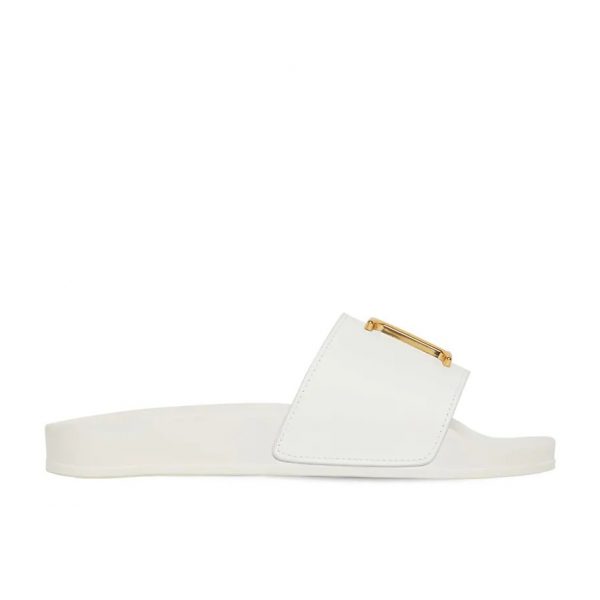 DSQUARED2 slides with 10mm rubber sole and calf leather, available at Lestyle Boutique Melbourne