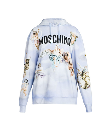 Áo hoodie Moschino