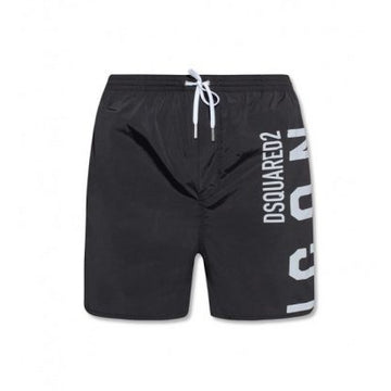 DSQUARED2 shorts featuring iconic paint-splatter design, available at Lestyle Boutique Melbourne