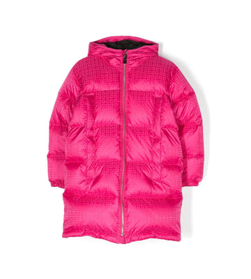 Givenchy kids coat with feather down and 4G motif, available at Lestyle Boutique Melbourne