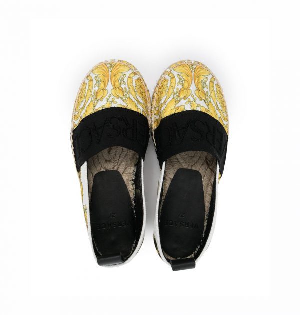 VERSACE KIDS ESPADRILLES featuring BAROCCO-PRINT available at Lestyle Boutique Melbourne