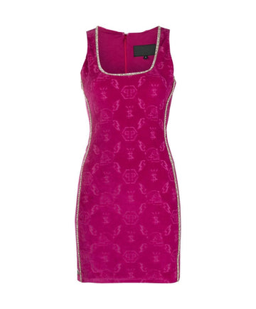 Philipp Plein dress featuring jacquard monogram available at Lestyle Boutique Melbourne