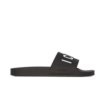 DSQUARED2 SLIDES featuring LOGO-PRINT strap available at Lestyle Boutique Melbourne