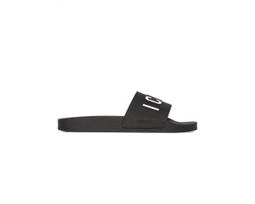 DSQUARED2 slides with logo print, perfect for casual wear, available at Lestyle Boutique Melbourne