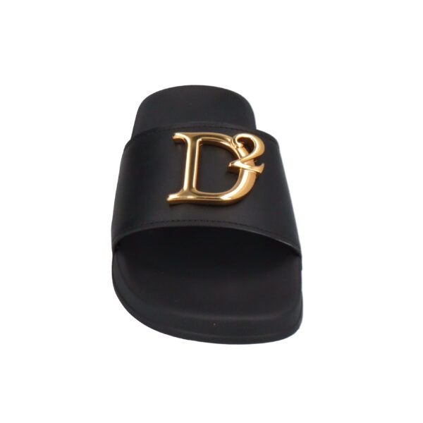 DSQUARED2 slides with 10mm rubber sole, available at Lestyle Boutique Melbourne