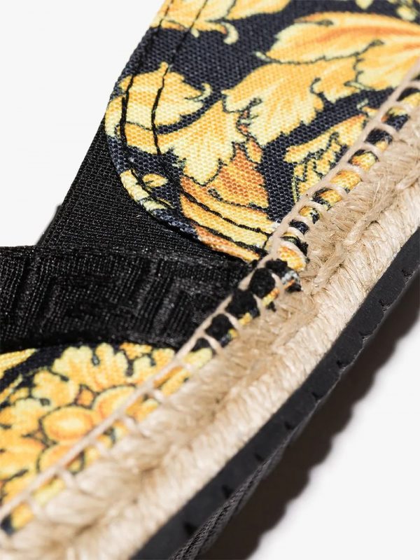 VERSACE ESPADRILLES featuring BAROCCO-PRINT available at Lestyle Boutique Melbourne