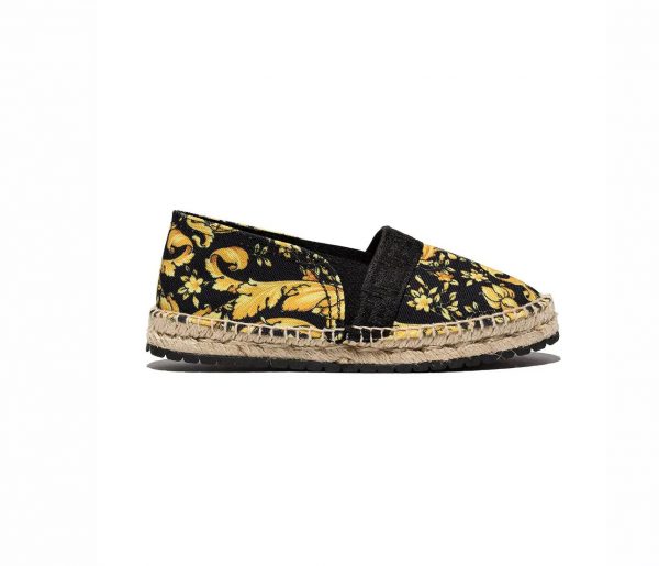 VERSACE ESPADRILLES featuring BAROCCO-PRINT available at Lestyle Boutique Melbourne