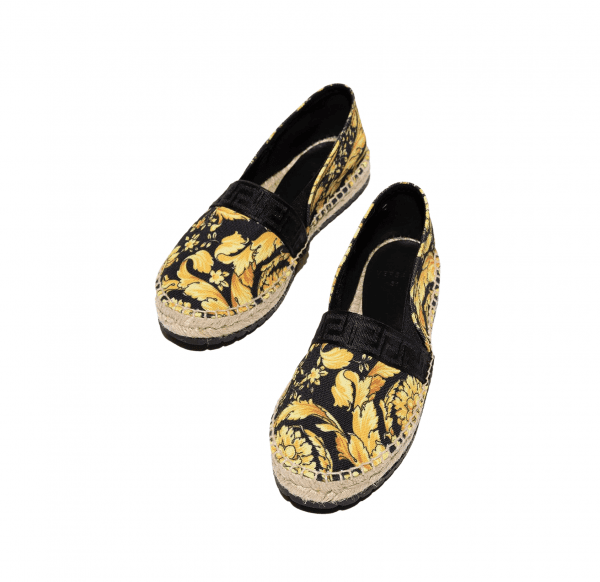 VERSACE ESPADRILLES featuring BAROCCO-PRINT available at Lestyle Boutique Melbourne