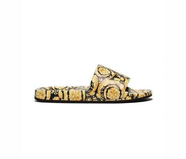 VERSACE SLIDES featuring BAROQUE-PRINT available at Lestyle Boutique Melbourne