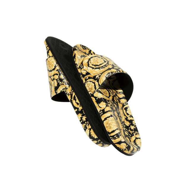 VERSACE SLIDES featuring BAROQUE-PRINT available at Lestyle Boutique Melbourne