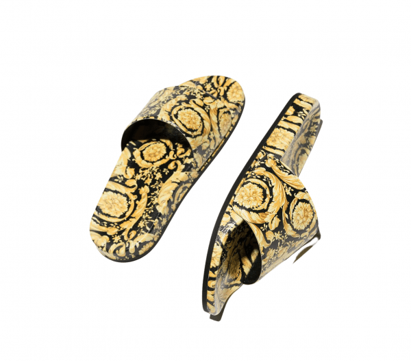 VERSACE SLIDES featuring BAROQUE-PRINT available at Lestyle Boutique Melbourne