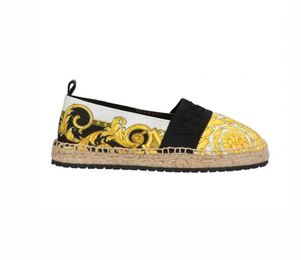 VERSACE KIDS ESPADRILLES featuring BAROCCO-PRINT available at Lestyle Boutique Melbourne