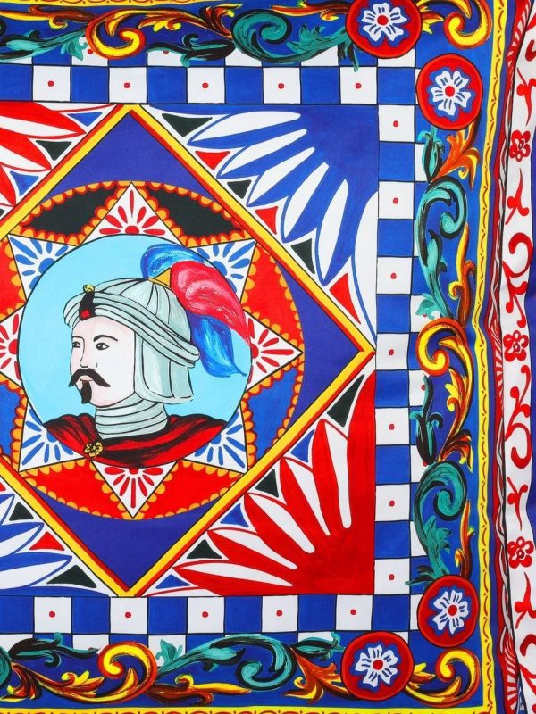 Dolce & Gabbana cushion featuring vibrant colors and unique design, available at Lestyle Boutique Melbourne