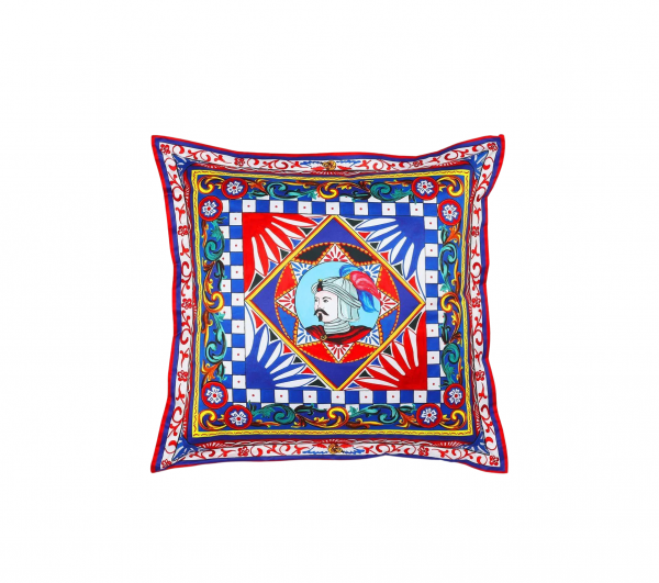 Dolce & Gabbana cushion featuring vibrant colors and unique design, available at Lestyle Boutique Melbourne
