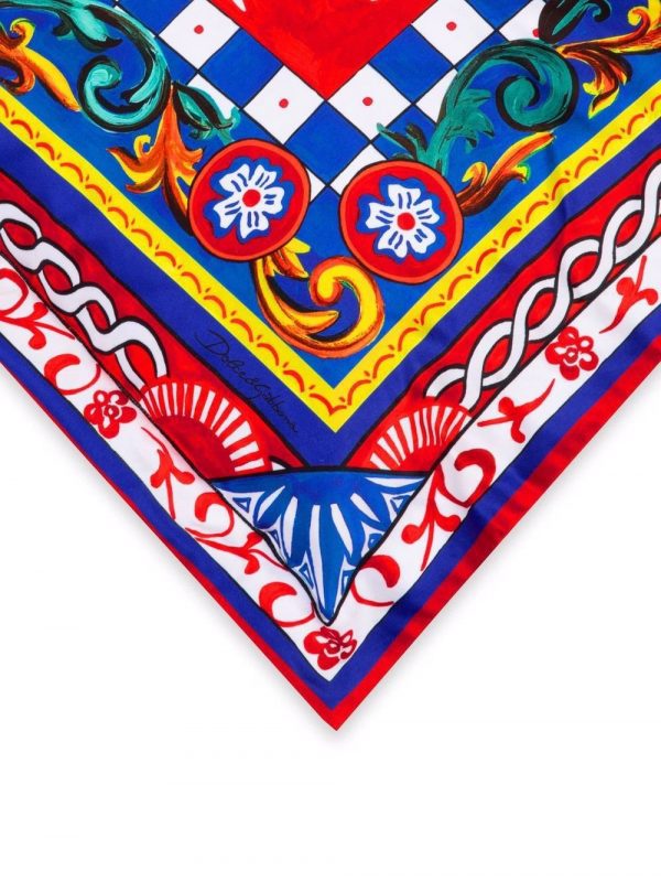 Dolce & Gabbana cushion featuring vibrant colors and unique design, available at Lestyle Boutique Melbourne