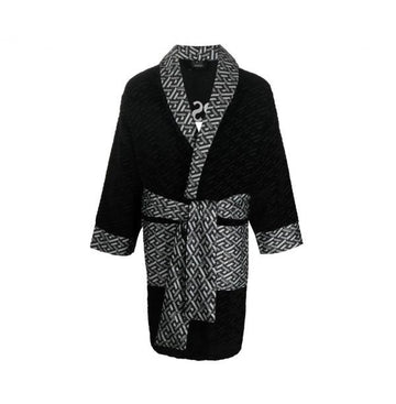 VERSACE BATH ROBE featuring logo-monogram available at Lestyle Boutique Melbourne