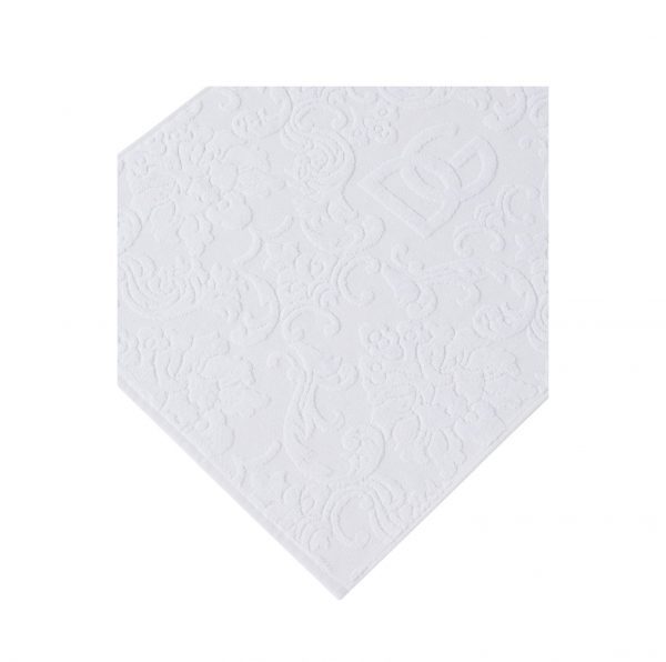 Dolce & Gabbana bath mat with jacquard design, crafted from cotton for luxury comfort, available at Lestyle Boutique Melbourne