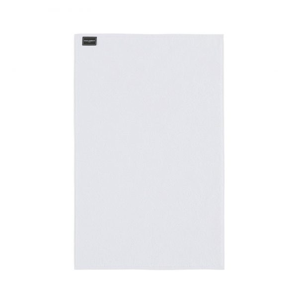 Dolce & Gabbana bath mat with jacquard design, crafted from cotton for luxury comfort, available at Lestyle Boutique Melbourne